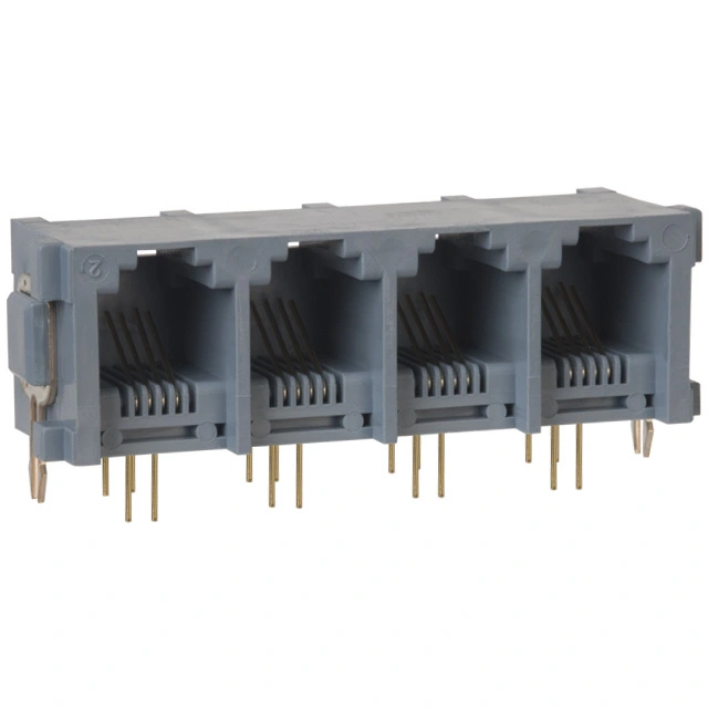 KLS12-303-6P Modular Jack RJ11/RJ12/RJ14/RJ25 1