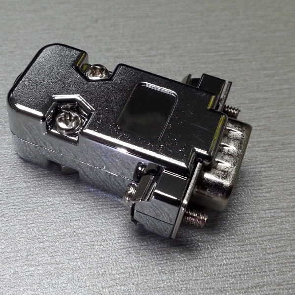 KLS1-DBJ Plastic Chromium plated D-SUB Hood  9 15 25 37 50 pin 1