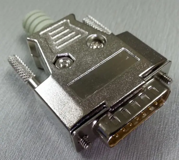 KLS1-DBG Metal D-SUB Hood 9 15 25 37 pin 1