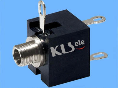 KLS1-TG2.5-001A    2.5mm Mono Audio Jack For Panel Mount 1
