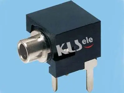 KLS1-TG2.5-002B  2.5mm Mono Audio Jack For Panel Mount 1