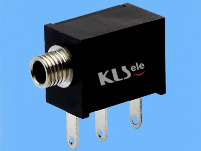 KLS1-TG2.5-003A   2.5mm Mono Audio Jack For Panel Mount 1