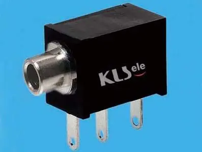 KLS1-TG2.5-003B   2.5mm Mono Audio Jack For Panel Mount 1