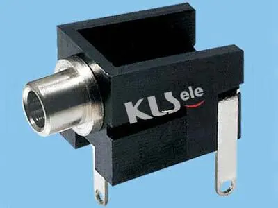 KLS1-TG2.5-004B  2.5mm Mono Audio Jack For Panel Mount 1