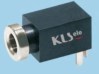 KLS1-TG2.5-006B   2.5mm Mono Audio Jack For PCB Mount 1