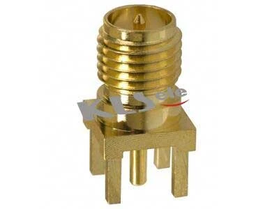 KLS1-SMA003 PCB Mount SMA Connector (Jack, Male,50Ω) 1