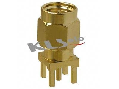 KLS1-SMA007 PCB Mount SMA Connector (Plug, Male,50Ω) 1