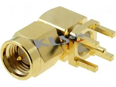 KLS1-SMA015 PCB Mount SMA Connector (Plug, Male,50Ω) 1