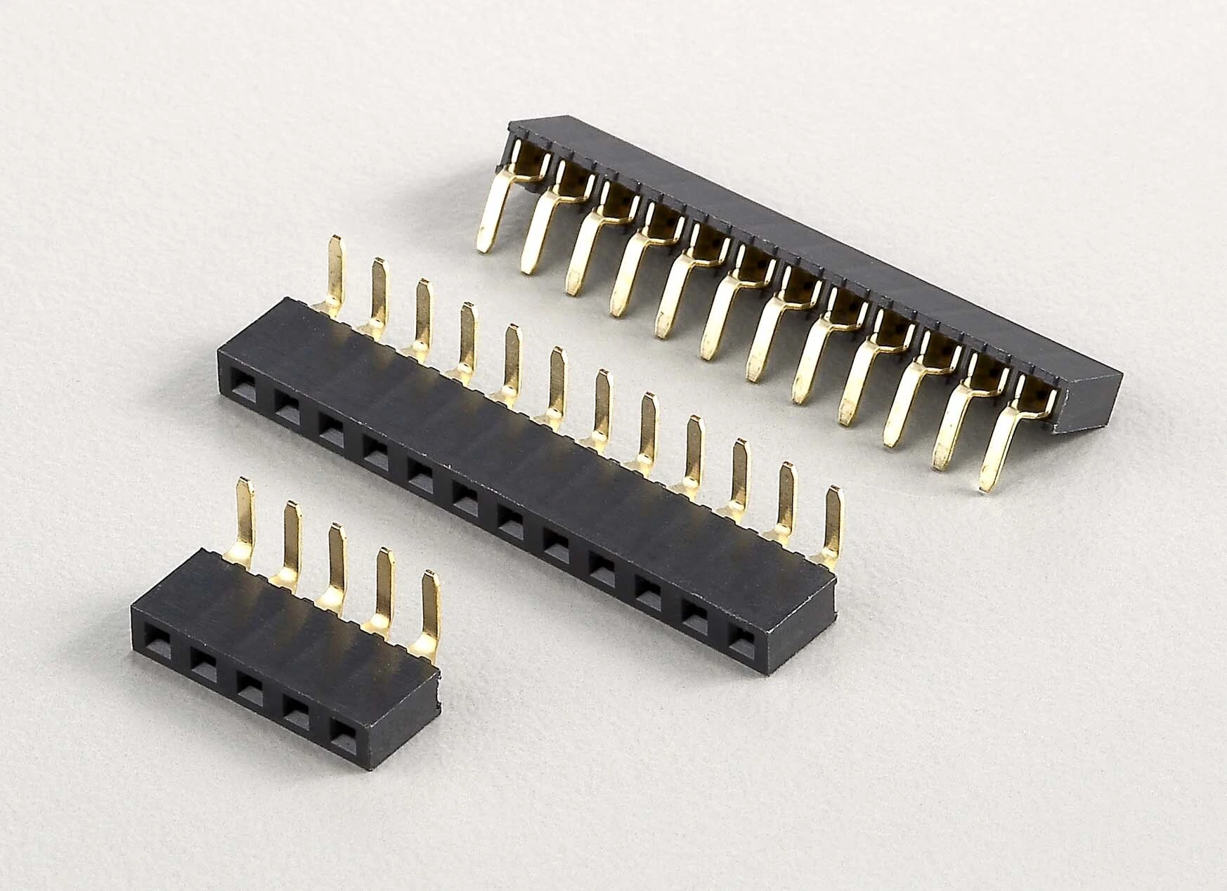 KLS1-208Y-5.0 2.54mm Pitch High 5.0mm Female Header Connector 1