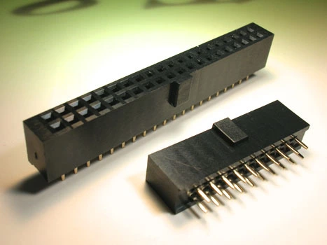KLS1-219X 2.54mm Pitch High 8.4mm key dip 180 Female Header Connector 1