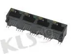 KLS12-315-8P-1X4 RJ45 Modular Jack With LED 1