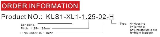 Kls1-xl1-1.25 Pitch 1.25mm Molex 51021 51047 Wire to Board...