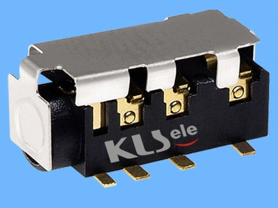 KLS1-SPJ3.5-004    SMT 3.5mm Stereo Audio Jack 1