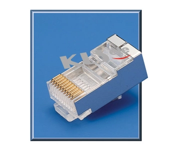 KLS12-RJ46B-10P Modular Plug Shield RJ50 1