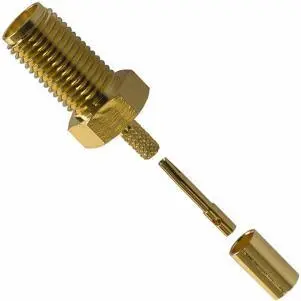 KLS1-SMA010 Panel Mount SMA ConnectorJack,Female,50Ω 1