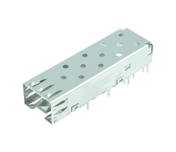 KLS12-SFP-01 SFP Cage 1x1 Solder 1