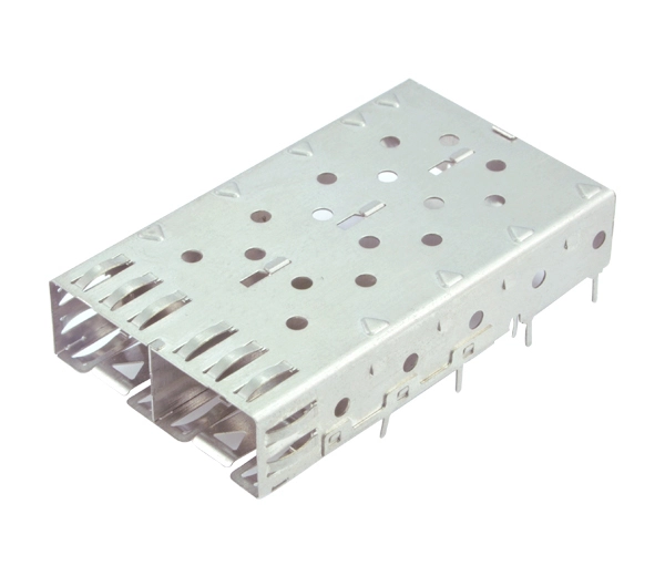 KLS12-SFP-015 SFP cages 1x2 Press-fit 1
