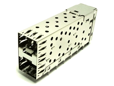 KLS12-SFP-013 SFP 2x1 Press-Fit Connector 1