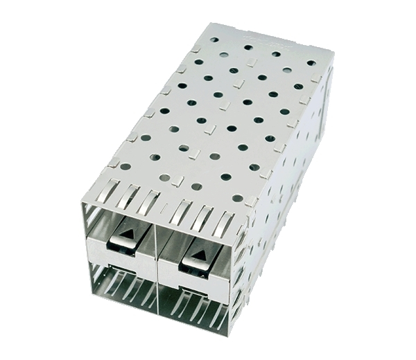 KLS12-SFP-023 SFP 2x2 Press-Fit Connector 1