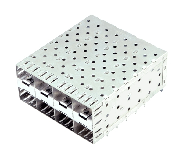 KLS12-SFP-024 SFP 2x4 Press-Fit Connector 1