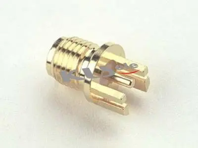 KLS1-SMA016 PCB Mount SMA Connector (Jack,Female,50Ω) 1
