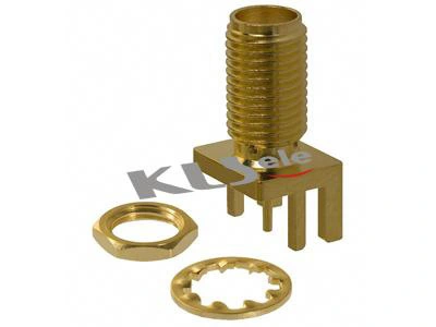 KLS1-SMA017 PCB Mount SMA Connector (Jack,Female,50Ω) 1