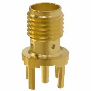 KLS1-SMA023 PCB Mount SMA Connector (Jack,Female,50Ω) 1