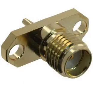 KLS1-SMA025 Flange Panel Mount SMA Connector (Jack,Female,50Ω) 1