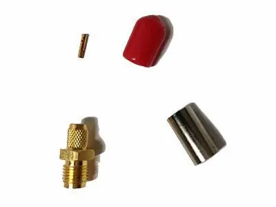 KLS1-SMA033 Panel Mount SMA Connector (Jack,Female,50Ω) 1