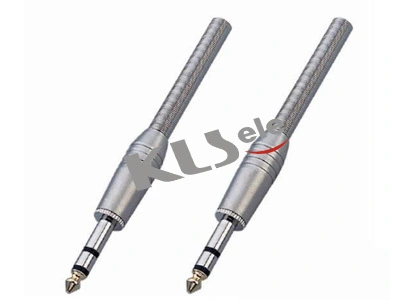 KLS1-PLG-007A  6.3mm Stereo Audio Plug 1