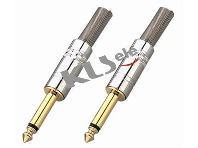 KLS1-PLG-011  2.5mm Mono Audio Plug & 3.5mm Mono Audio Plug & 6.3mm Mono Audio Plug 1