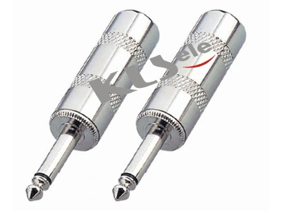 KLS1-PLG-012  2.5mm Mono Audio Plug & 3.5mm Mono Audio Plug & 6.3mm Mono Audio Plug 1
