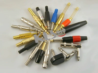 6.3mm Stereo Audio Plug & 6.3mm Mono Audio Plug 1