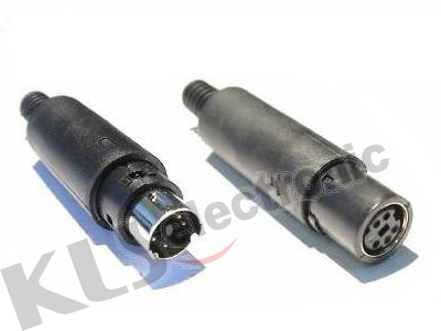 KLS1-294  Mini Din Audio Plug Connector 1