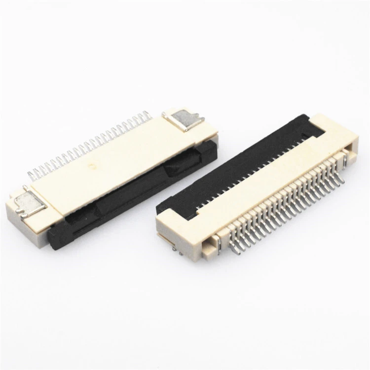 KLS1-242G-2.0 0.5mm hinged lock SMT H2.0mm bottom contacts FPC/FFC connectors 1