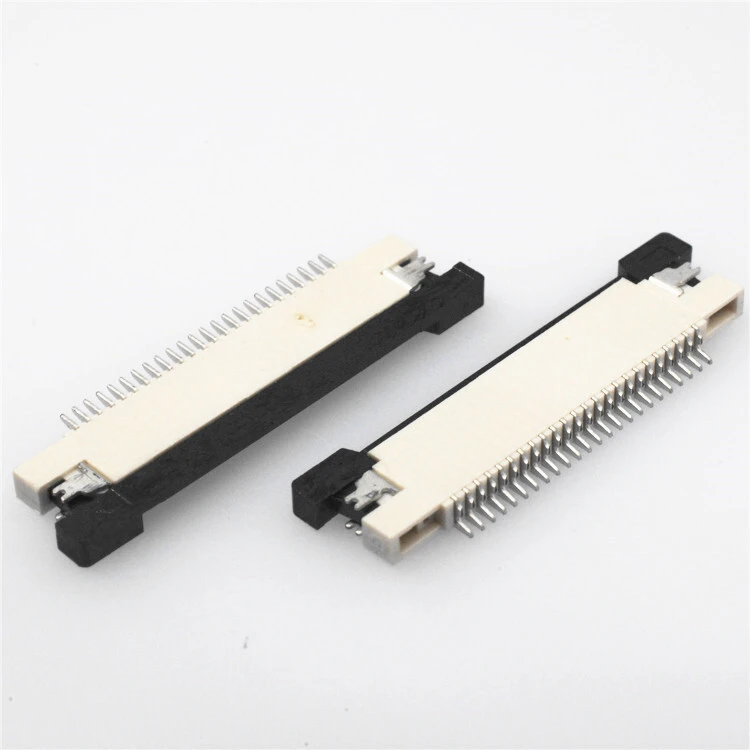 KLS1-242D 0.5mm ZIF SMT H1.2mm bottom / lower contacts FPC/FFC connector 1