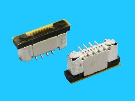 KLS1-1242E-4.8 0.50mm fpc socket pcb smt 180 zif-lock H4.8mm FPC/FFC connectors 1