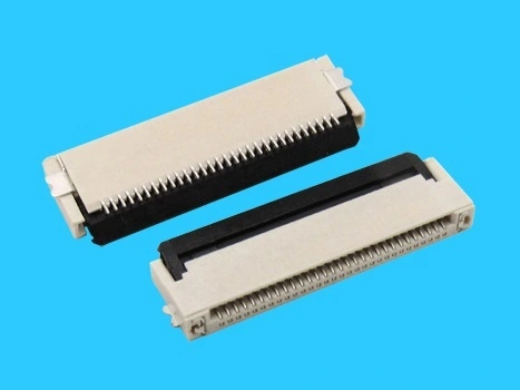 KLS1-242I 0.5mm back flip SMT H2.0mm dual contacts FPC/FFC connectors 1