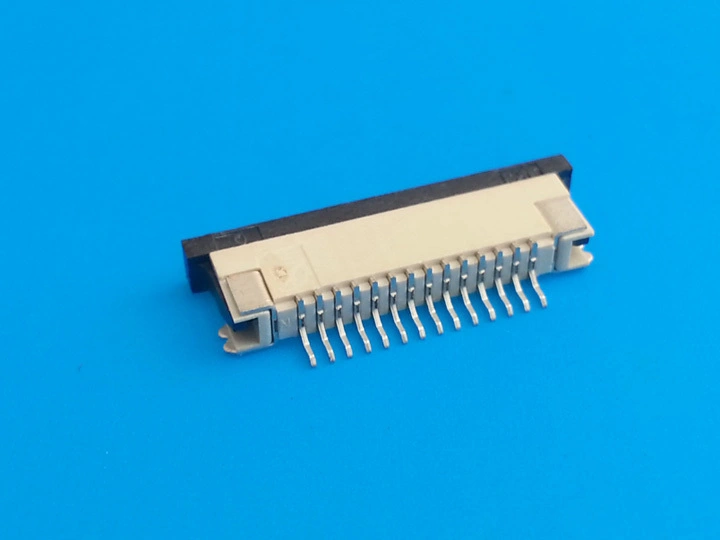KLS1-241D 0.8mm ZIF SMT H2.0mm bottom & Lower contacts FPC/FFC connector 1
