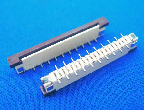 KLS1-1240D-5.5 1.0mm fpc socket pcb smt 180 zif-lock H5.5mm FPC/FFC connectors 1