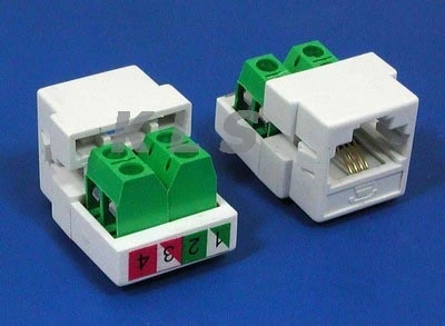 KLS12-VK4301B Voice Keystone Jack 1