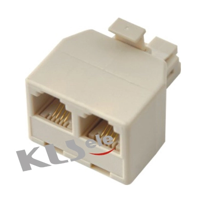 KLS12-177-6P4C / KLS12-177-6P6C / KLS12-177-8P8C Telephone Plug Adapter RJ11/RJ12/RJ45 1