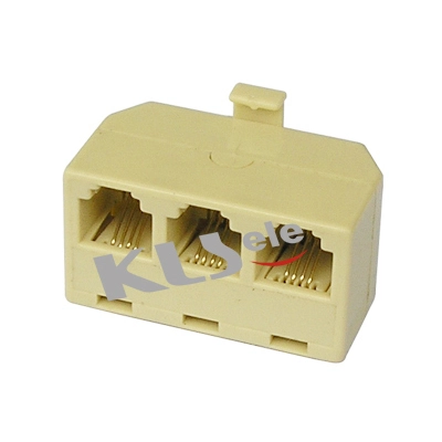 KLS12-179-6P4C / KLS12-179-6P4C / KLS12-179-8P8C Telephone Splitter RJ11 / RJ12 / RJ45 1