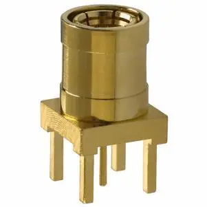 KLS1-SMB002B PCB Mount SMB Connector (Plug,Female,75Ω) 1
