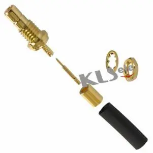 KLS1-SMB008 Panel Mount SMB Cable Connector (Jack, Male,50Ω) 1
