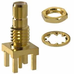 KLS1-SMB010 Panel Mount SMB Connector (Jack, Male,50Ω) 1