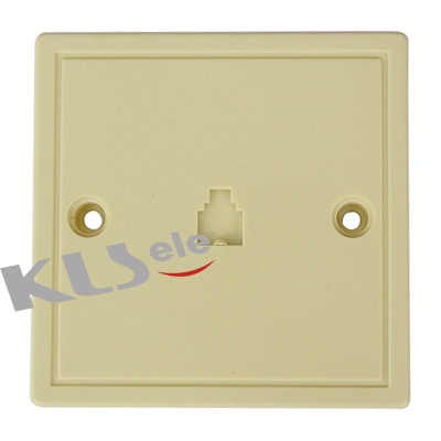 KLS12-012-6P4C KLS12-012-6P6C Flush Mount Phone Jack 1