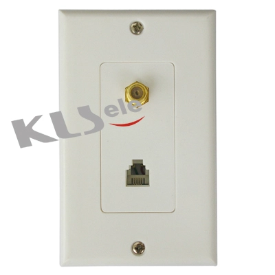 KLS12-015-6P4C KLS12-015-6P6C Flush Mount Phone Jack 1
