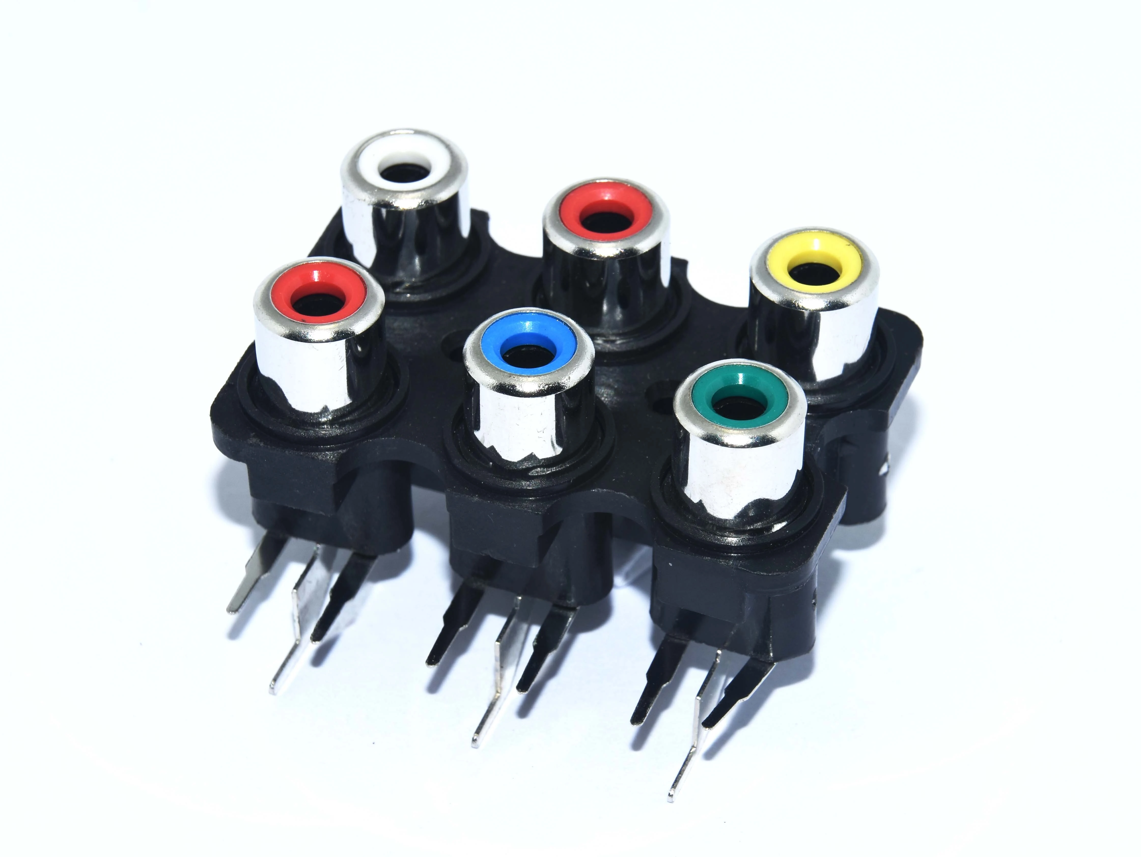KLS1-RCA-612    RCA Audio Jack Connector 2x3 1