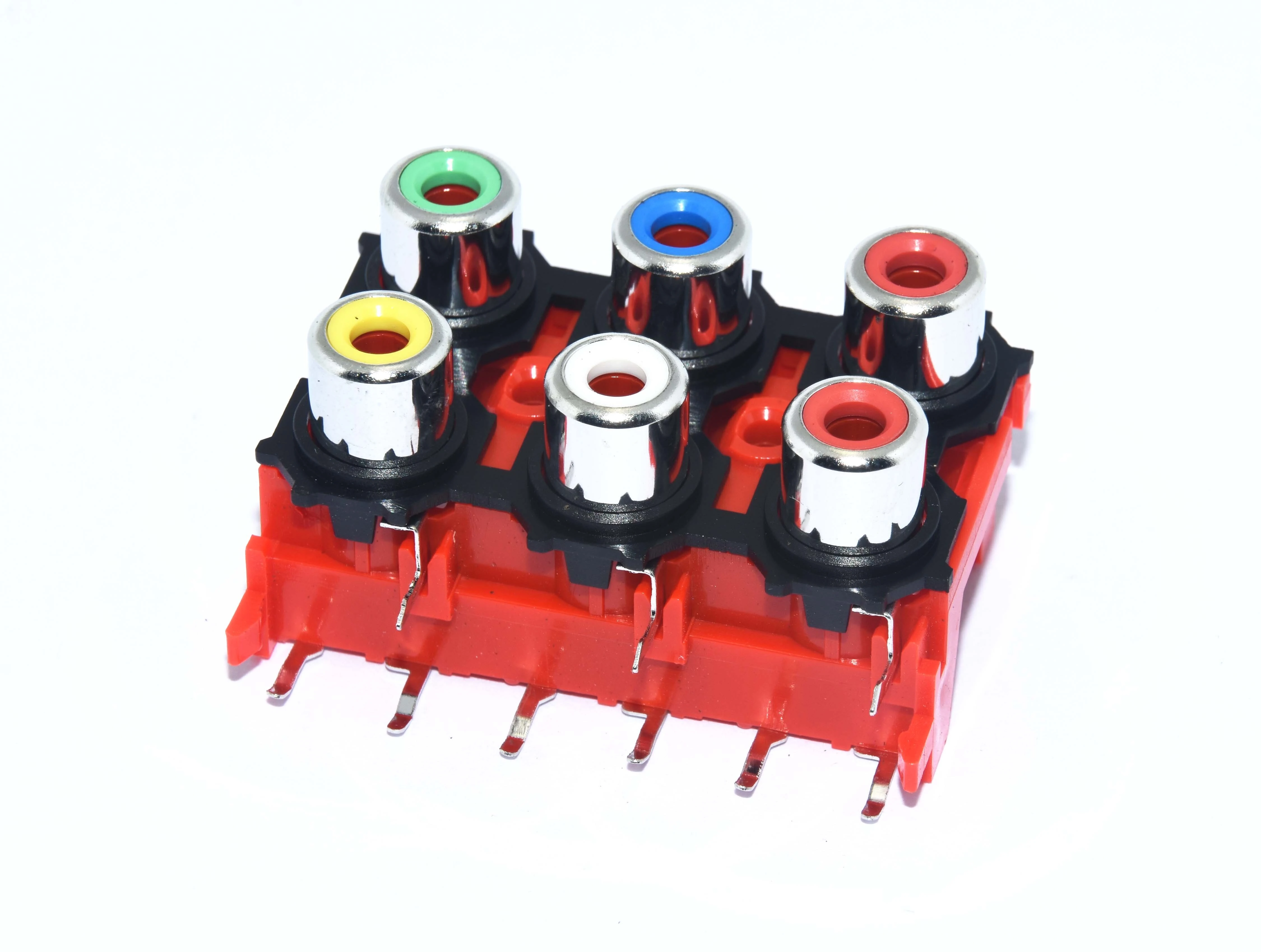 KLS1-RCA-611    RCA Audio Jack Connector 2x3 1